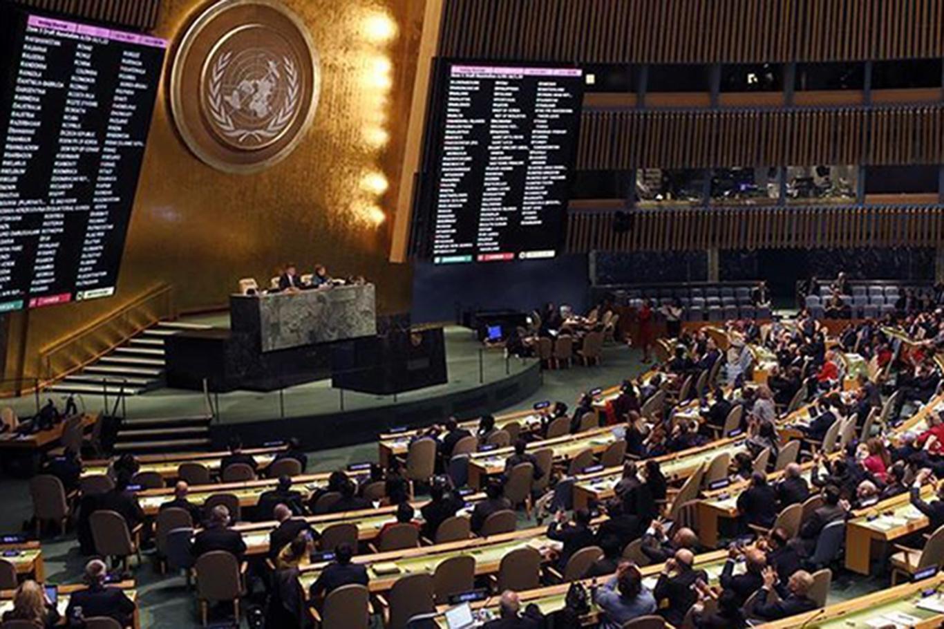ABD'nin Filistin direnişini kınadığı tasarısı BM'de oylanacak